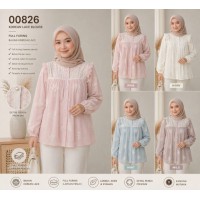 Aisyah Blouse - Korean Floral Lace Aisyah Blouse - Korean Floral Lace